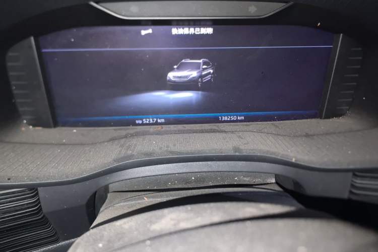 Used Skoda Kodiaq GT 2019 TSI330 Two-Wheel-Drive Luxury Edition China VI Standard Odometer Close Up