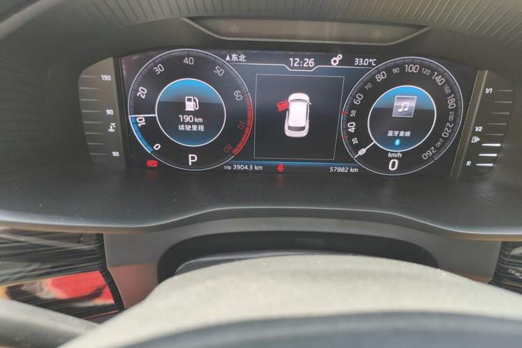 Used Skoda Kodiaq GT 2019 TSI330 Two-Wheel-Drive Luxury Edition China VI Standard Odometer Close Up