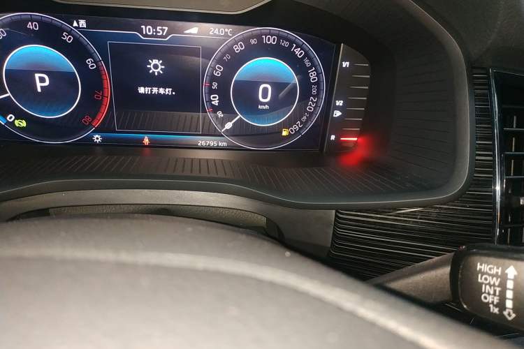 Used Skoda Kodiaq GT 2019 TSI330 Two-Wheel-Drive Luxury Edition China VI Standard Odometer Close Up