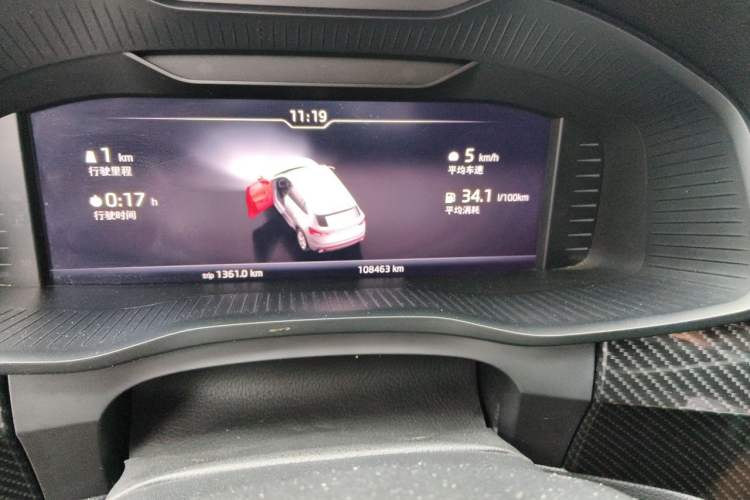 Used Skoda Kodiaq GT 2019 TSI380 4x4 Flagship Edition China V Standard Odometer Close Up