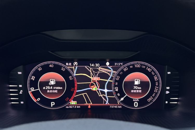 Used Skoda Kodiaq GT 2019 TSI380 4x4 Flagship Edition China V Standard Odometer Close Up