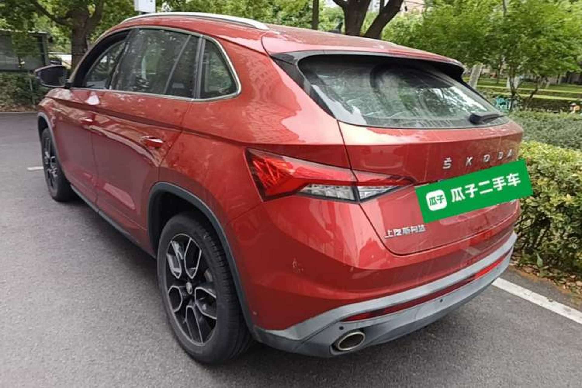Used Skoda Kodiaq GT 2019 TSI330 Two-Wheel-Drive Luxury Edition China VI Standard Rear Left 45 Deg