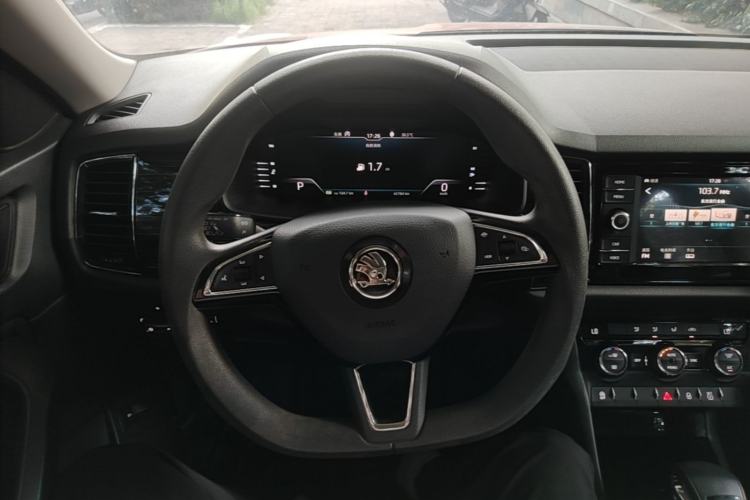 Used Skoda Kodiaq GT 2019 TSI330 Two-Wheel-Drive Comfort Edition China VI Steering Wheel