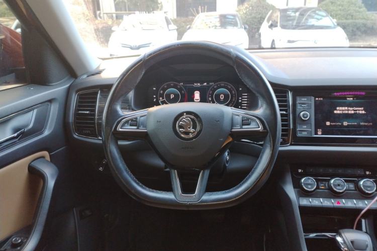 Used Skoda Kodiaq GT 2019 TSI330 Two-Wheel-Drive Luxury Edition China V Standard Steering Wheel