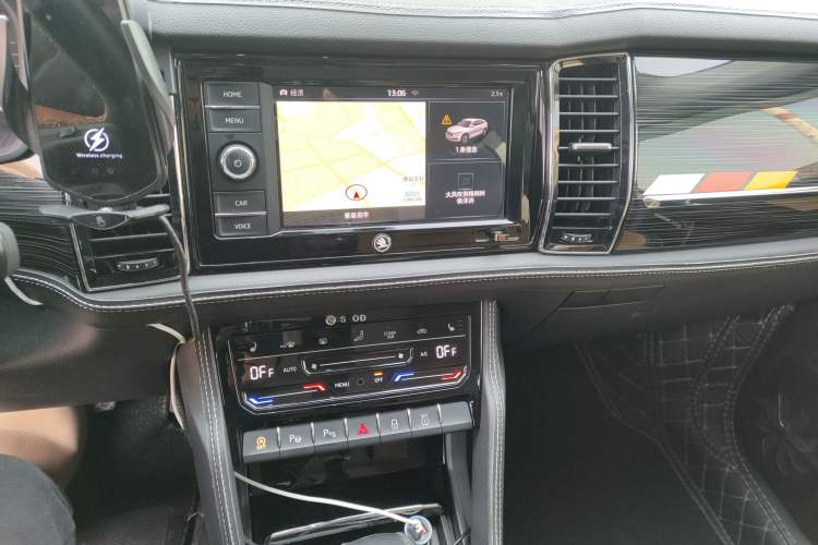 Used Skoda Kodiaq GT 2019 TSI330 Two-Wheel-Drive Luxury Edition China VI Standard Audio And AC Panel