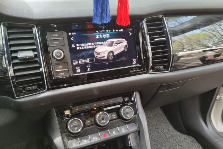 Used Skoda Kodiaq GT 2019 TSI330 Two-Wheel-Drive Luxury Edition China V Standard Audio And AC Panel