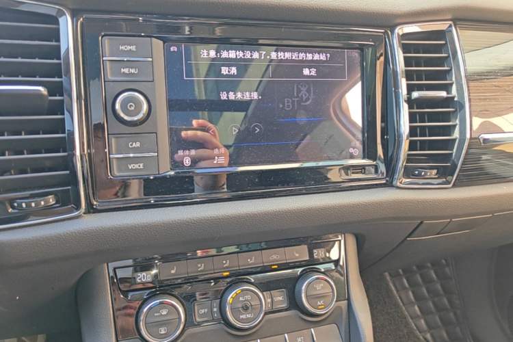 Used Skoda Kodiaq GT 2019 TSI330 Two-Wheel-Drive Luxury Edition China VI Standard Audio And AC Panel