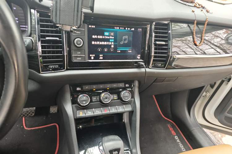 Used Skoda Kodiaq GT 2019 TSI330 Two-Wheel-Drive Luxury Edition China V Standard Audio And AC Panel