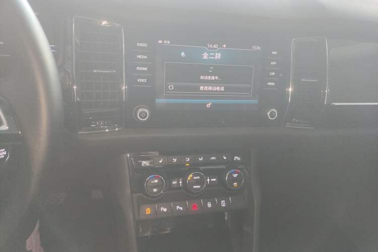 Used Skoda Kodiaq GT 2019 TSI380 4x4 Flagship Model China VI Standard Audio And AC Panel