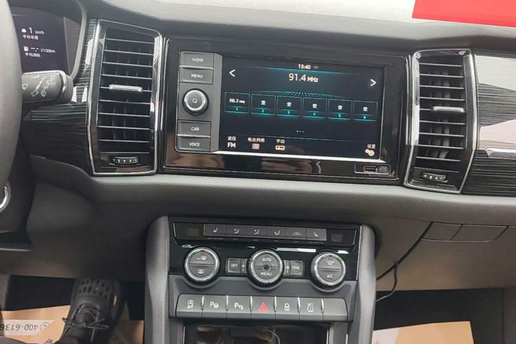 Used Skoda Kodiaq GT 2019 TSI330 Two-Wheel-Drive Luxury Edition China VI Standard Audio And AC Panel