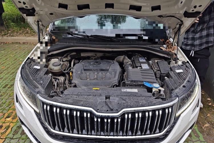 Used Skoda Kodiaq GT 2019 TSI330 Two-Wheel-Drive Luxury Edition China VI Standard Engine Bay