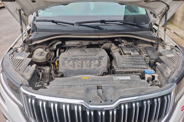 Used Skoda Kodiaq GT 2019 TSI330 Two-Wheel-Drive Luxury Edition China VI Standard Engine Bay