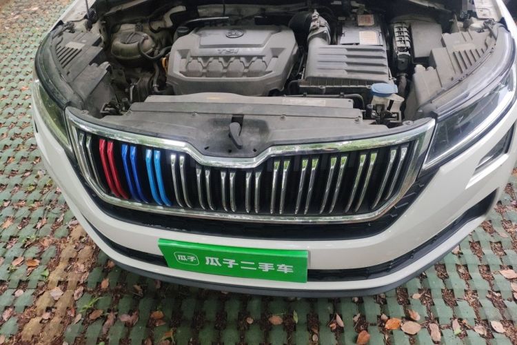 Used Skoda Kodiaq GT 2019 TSI330 Two-Wheel-Drive Luxury Edition China VI Standard Engine Bay