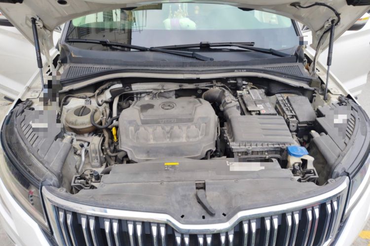 Used Skoda Kodiaq GT 2019 TSI330 Two-Wheel-Drive Luxury Edition China VI Standard Engine Bay