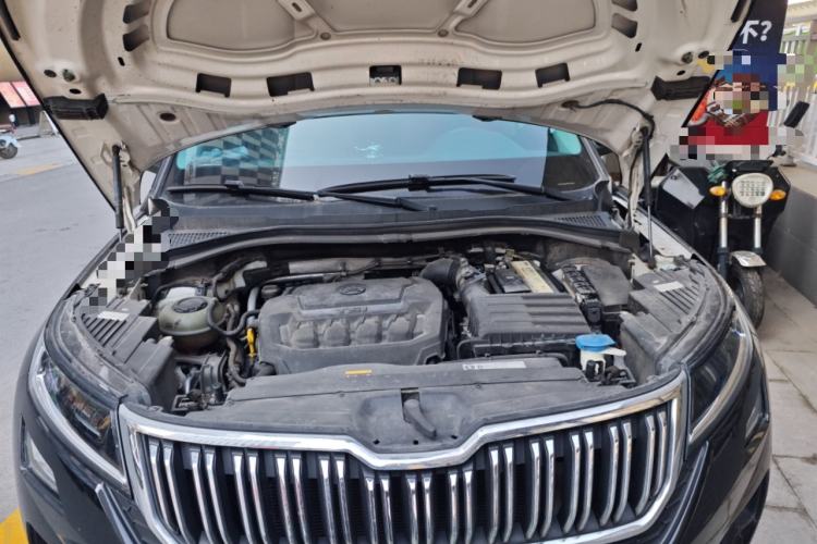 Used Skoda Kodiaq GT 2019 TSI330 Two-Wheel-Drive Luxury Edition China VI Standard Engine Bay