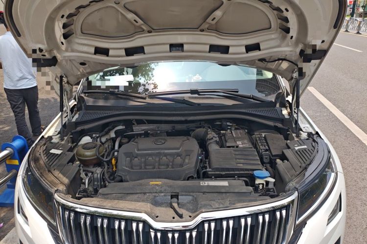 Used Skoda Kodiaq GT 2019 TSI330 Two-Wheel-Drive Luxury Edition China VI Standard Engine Bay