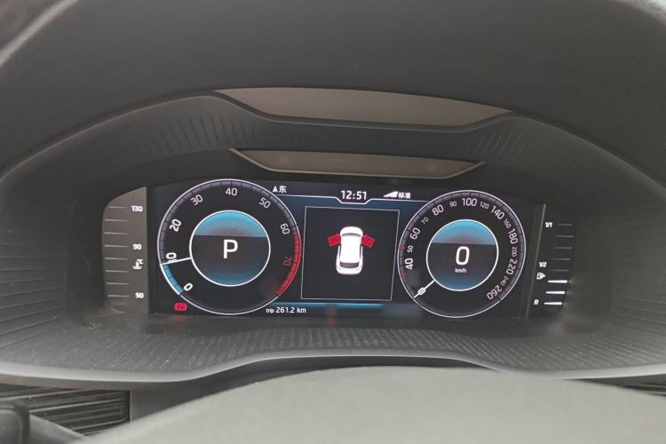 Used Skoda Kodiaq GT 2019 TSI330 Two-Wheel-Drive Luxury Edition China V Standard Instrument Cluster