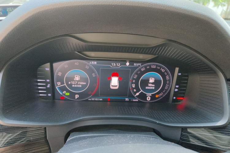 Used Skoda Kodiaq GT 2019 TSI330 Two-Wheel-Drive Luxury Edition China VI Standard Instrument Cluster