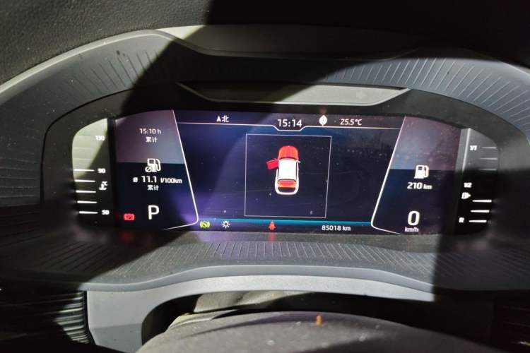 Used Skoda Kodiaq GT 2019 TSI330 Two-Wheel-Drive Luxury Edition China VI Standard Instrument Cluster