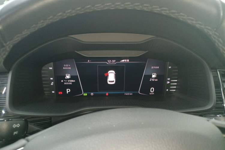 Used Skoda Kodiaq GT 2019 TSI330 Two-Wheel-Drive Luxury Edition China VI Standard Instrument Cluster