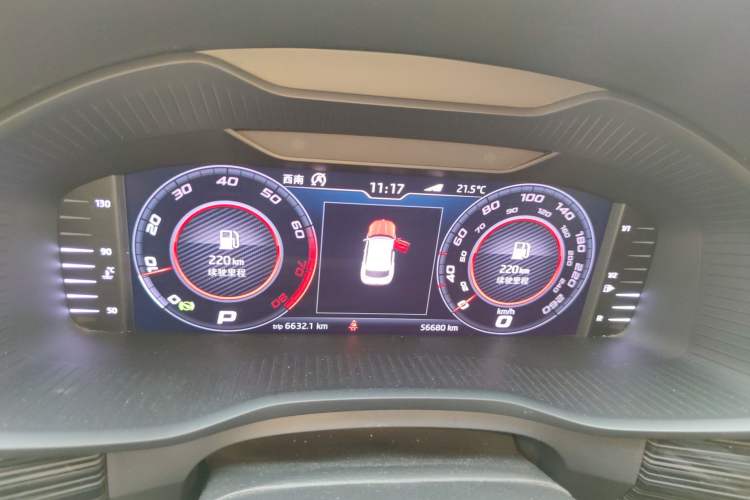 Used Skoda Kodiaq GT 2019 TSI330 Two-Wheel-Drive Luxury Edition China V Standard Instrument Cluster