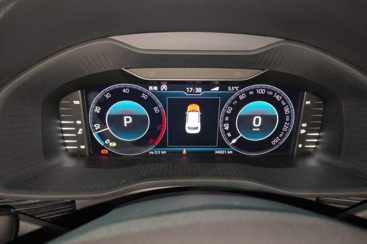 Used Skoda Kodiaq GT 2019 TSI330 Two-Wheel-Drive Luxury Edition China VI Standard Instrument Cluster