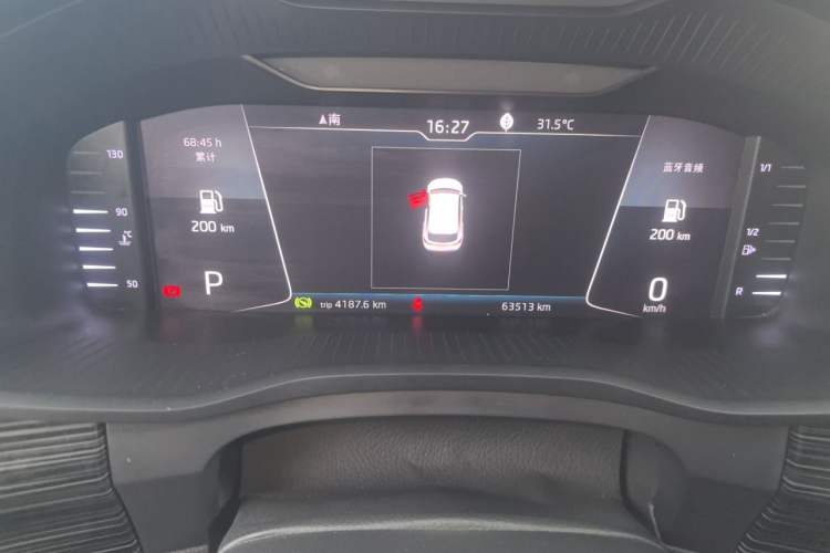 Used Skoda Kodiaq GT 2019 TSI330 Two-Wheel-Drive Luxury Edition China VI Standard Instrument Cluster