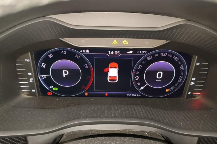 Used Skoda Kodiaq GT 2019 TSI380 4x4 Flagship Model China VI Standard Instrument Cluster