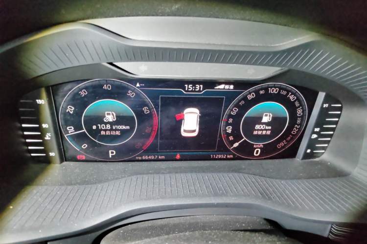 Used Skoda Kodiaq GT 2019 TSI330 Two-Wheel-Drive Luxury Edition China VI Standard Instrument Cluster
