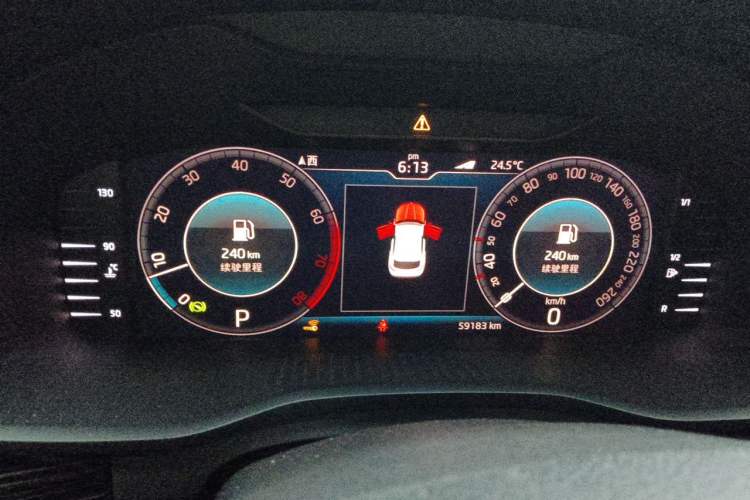 Used Skoda Kodiaq GT 2019 TSI330 Two-Wheel-Drive Luxury Edition China V Standard Instrument Cluster