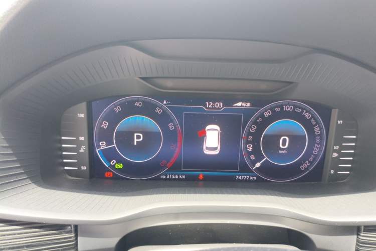 Used Skoda Kodiaq GT 2019 TSI330 Two-Wheel-Drive Luxury Edition China VI Standard Instrument Cluster