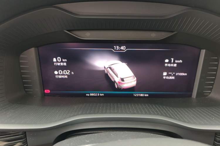 Used Skoda Kodiaq GT 2019 TSI330 Two-Wheel-Drive Luxury Edition China VI Standard Instrument Cluster
