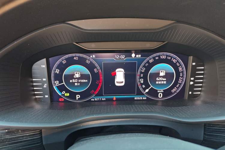 Used Skoda Kodiaq GT 2019 TSI330 Two-Wheel-Drive Luxury Edition China VI Standard Instrument Cluster