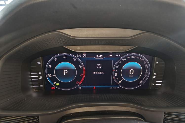 Used Skoda Kodiaq GT 2019 TSI330 Two-Wheel-Drive Luxury Edition China VI Standard Instrument Cluster