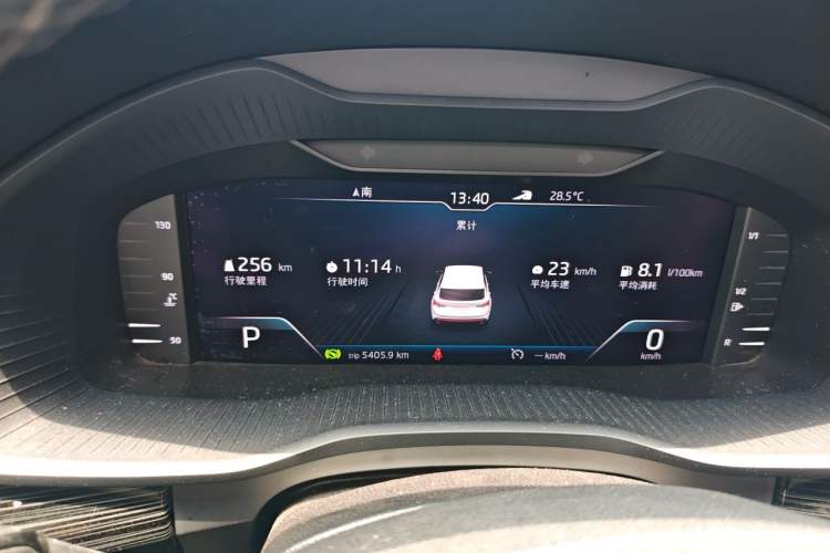 Used Skoda Kodiaq GT 2019 TSI330 Two-Wheel-Drive Luxury Edition China VI Standard Instrument Cluster