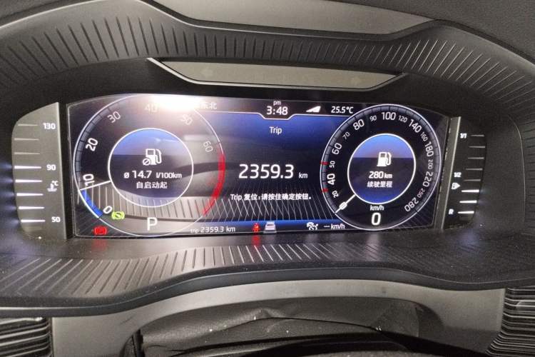 Used Skoda Kodiaq GT 2019 TSI380 4x4 Luxury Edition China VI Standard Instrument Cluster