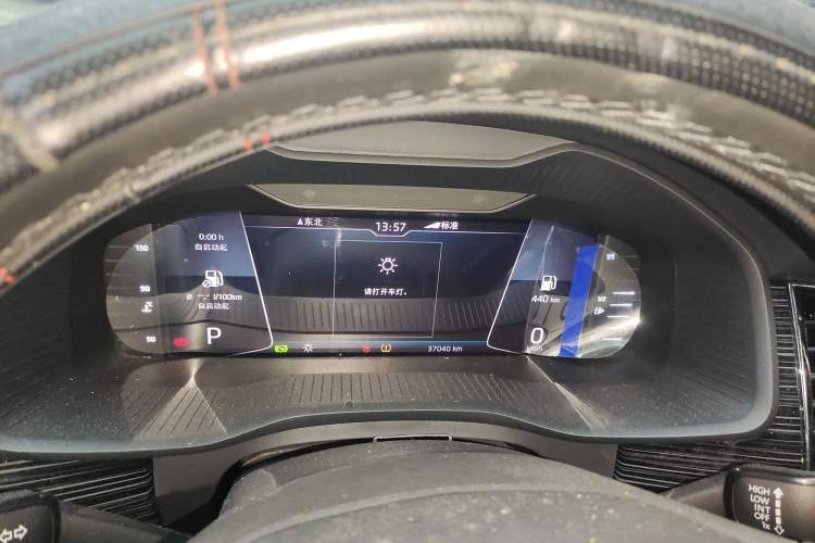 Used Skoda Kodiaq GT 2019 TSI330 Two-Wheel-Drive Luxury Edition China V Standard Instrument Cluster