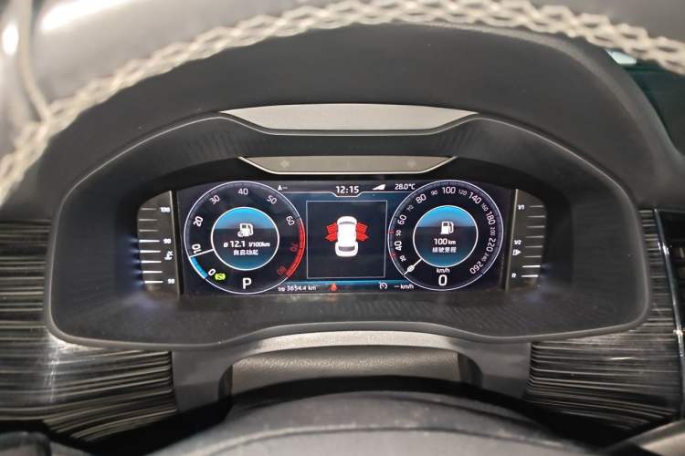 Used Skoda Kodiaq GT 2019 TSI330 Two-Wheel-Drive Luxury Edition China VI Standard Instrument Cluster