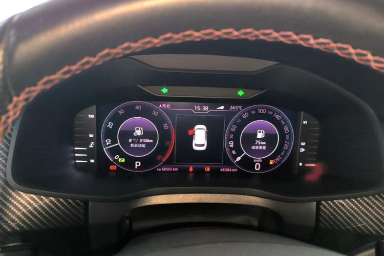 Used Skoda Kodiaq GT 2019 TSI330 Two-Wheel-Drive Luxury Edition China V Standard Instrument Cluster