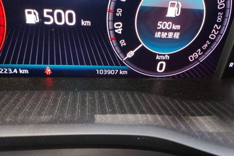 Used Skoda Kodiaq GT 2019 TSI330 Two-Wheel-Drive Luxury Edition China VI Standard Odometer Close Up