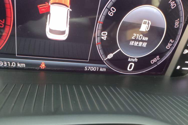 Used Skoda Kodiaq GT 2019 TSI330 Two-Wheel-Drive Luxury Edition China VI Standard Odometer Close Up