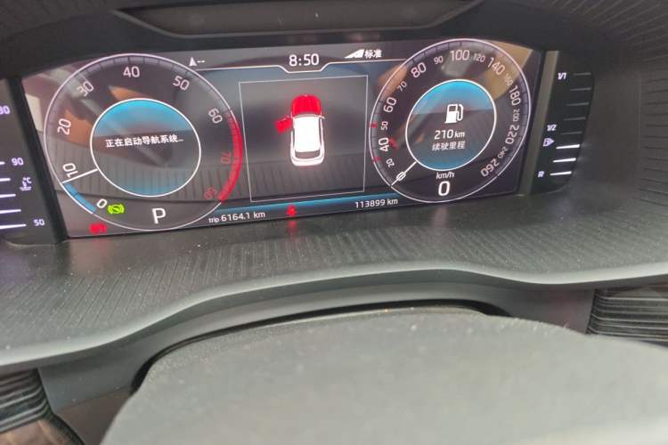 Used Skoda Kodiaq GT 2019 TSI330 Two-Wheel-Drive Luxury Edition China VI Standard Odometer Close Up