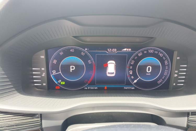 Used Skoda Kodiaq GT 2019 TSI330 Two-Wheel-Drive Luxury Edition China VI Standard Odometer Close Up