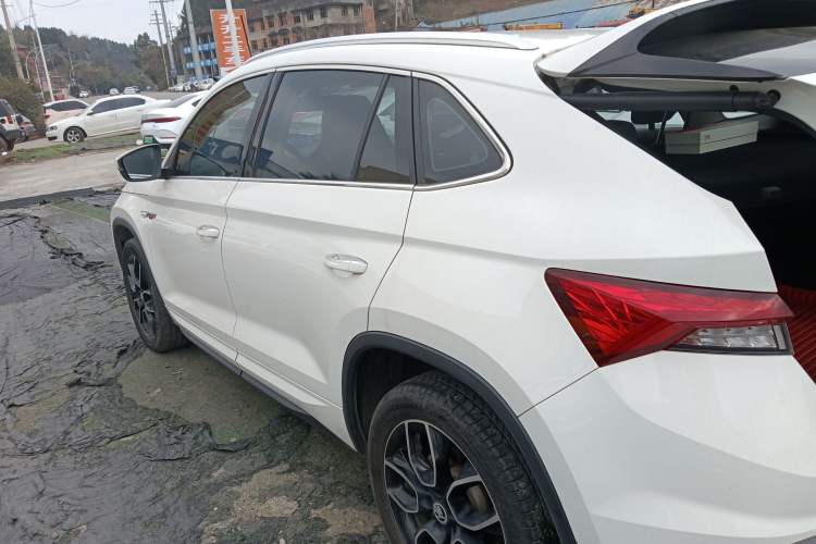Used Skoda Kodiaq GT 2019 TSI330 Two-Wheel-Drive Luxury Edition China VI Standard Rear Left 45 Deg