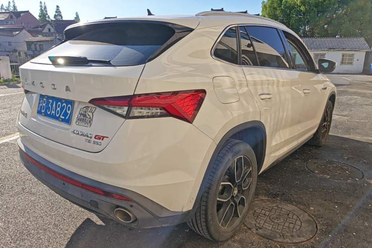 Used Skoda Kodiaq GT 2019 TSI330 Two-Wheel-Drive Luxury Edition China VI Standard Rear Right 45 Deg