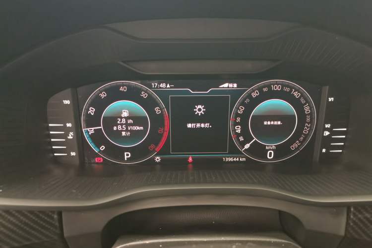 Used Skoda Kodiaq GT 2019 TSI380 4x4 Luxury Edition China VI Standard Instrument Cluster