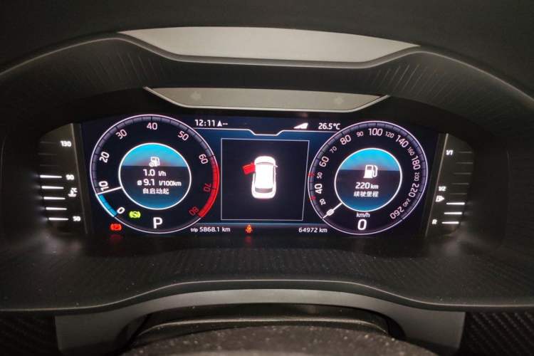 Used Skoda Kodiaq GT 2021 TSI330 Two-Wheel-Drive Luxury Edition Instrument Cluster