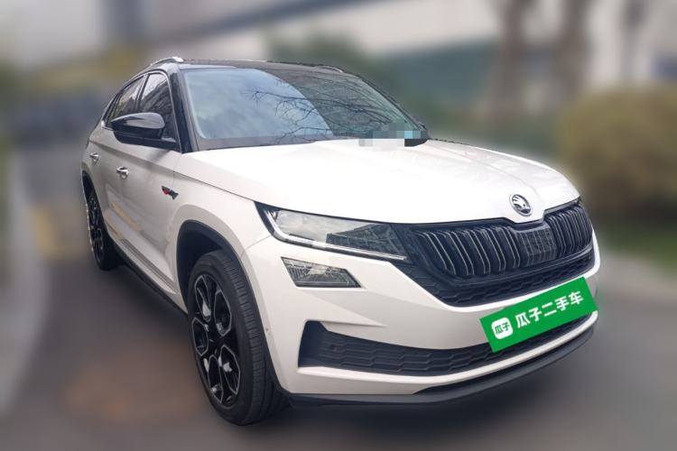 Used Skoda Kodiaq GT 2023 Facelifted TSI380 Four-Wheel Drive Flagship Edition Front Right 45 Deg