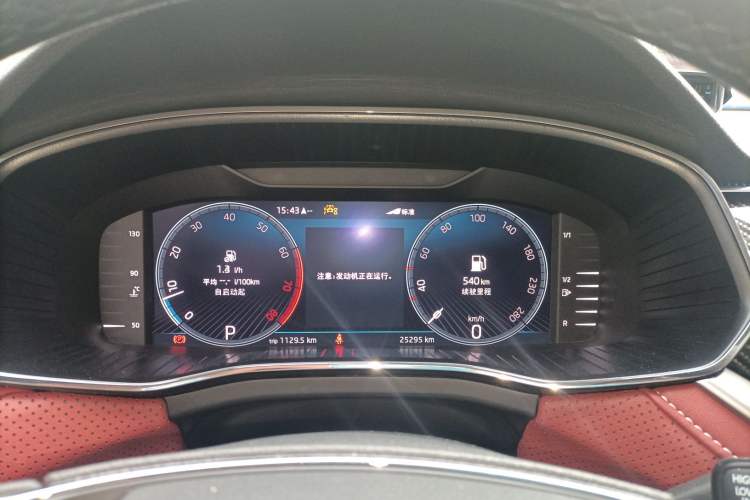 Used Skoda Kodiaq GT 2023 Facelifted TSI380 Four-Wheel Drive Flagship Edition Instrument Cluster