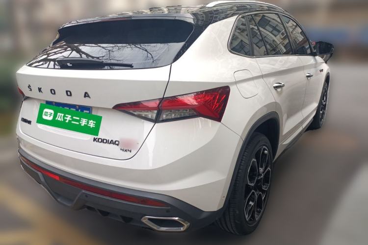 Used Skoda Kodiaq GT 2023 Facelifted TSI380 Four-Wheel Drive Flagship Edition Rear Right 45 Deg
